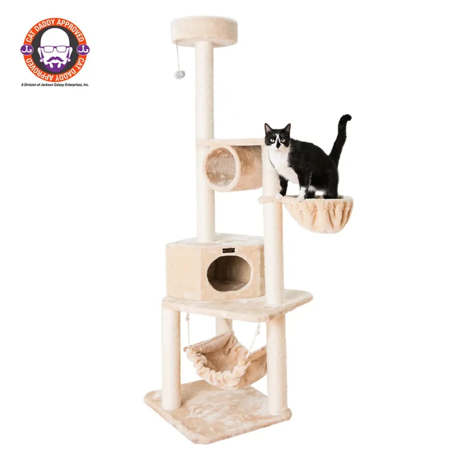 Armarkat Wooden Kitty Tower - 72" - A7204