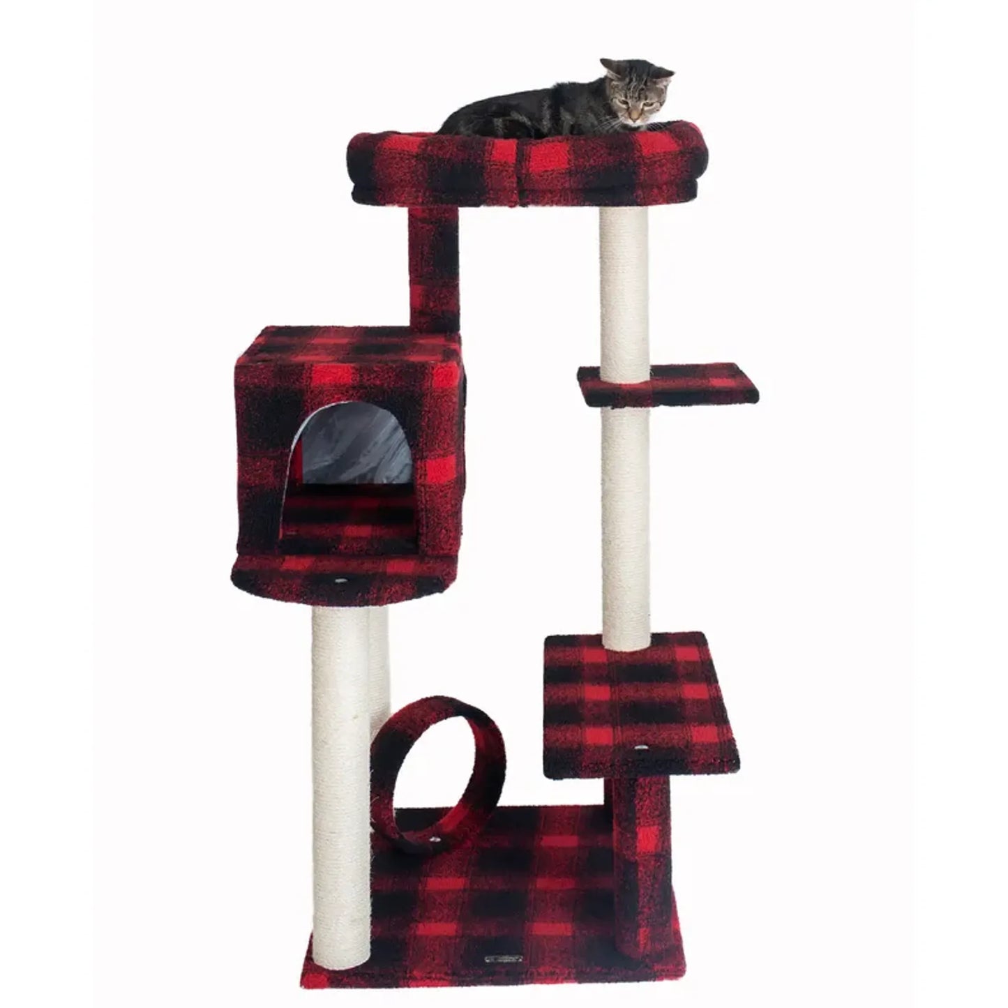 Armarkat Wooden Cat Tree With Veranda - B5008