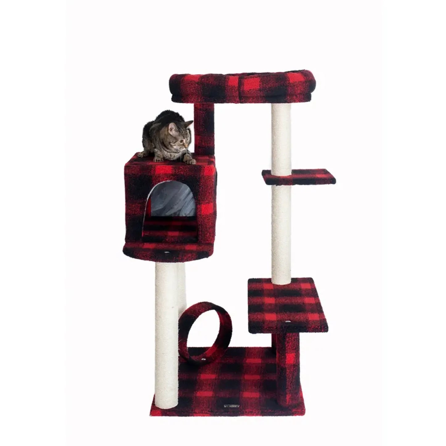 Armarkat Wooden Cat Tree With Veranda - B5008