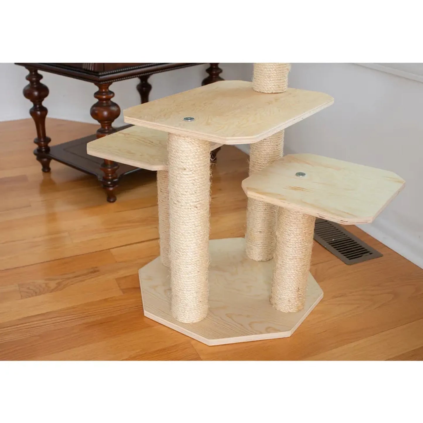 Armarkat Premium  Scots Pine Wooden Cat Tree 46" - S4203