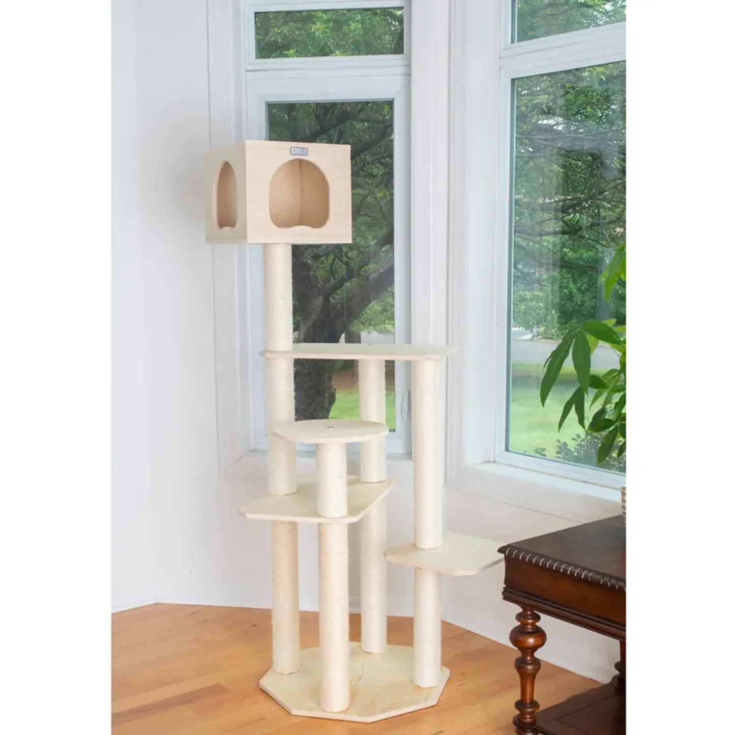 Armarkat Premium Scots Pine 69" Cat Tree w/ Five Levels - S6905