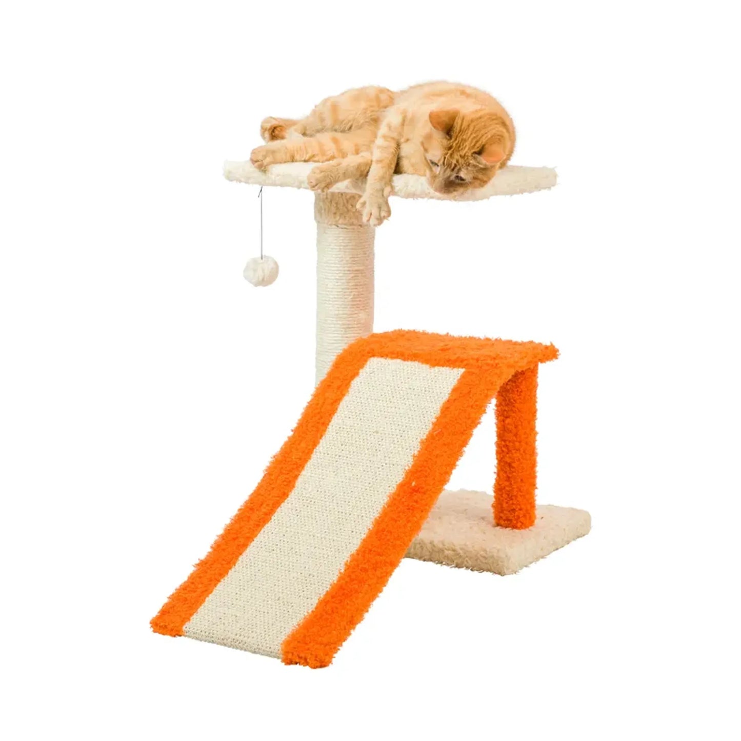 Armarkat Two Level Platform Scratcher w/ Sisal Carpet Ramp - X2101