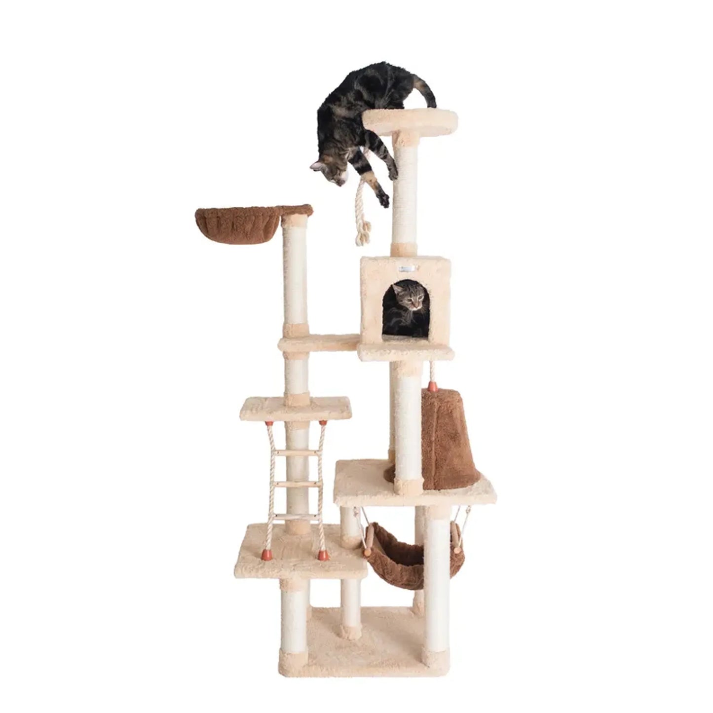 Armarkat Wooden Cat Climber Play House 78” - X7805