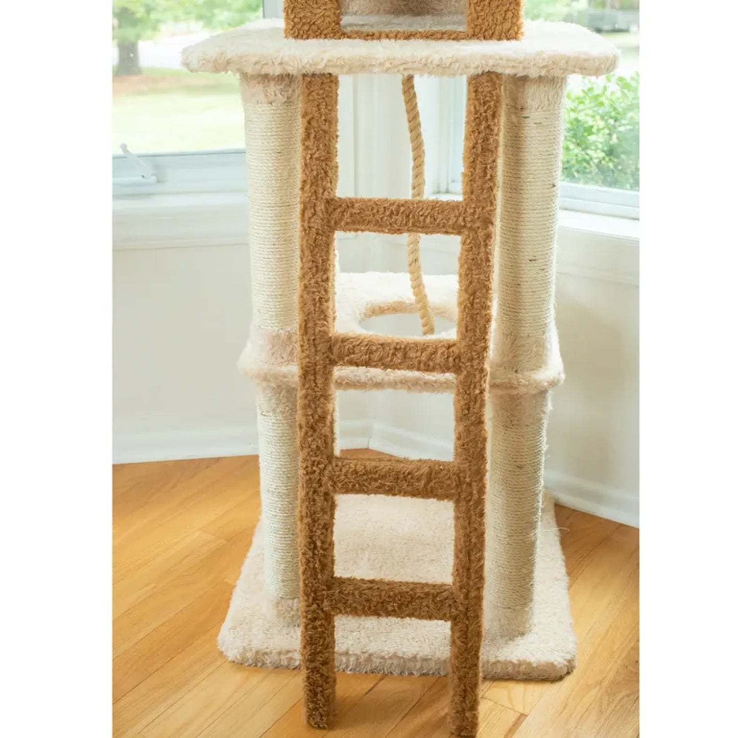 Armarkat Wooden Multi-Level Cat Tower - X8303