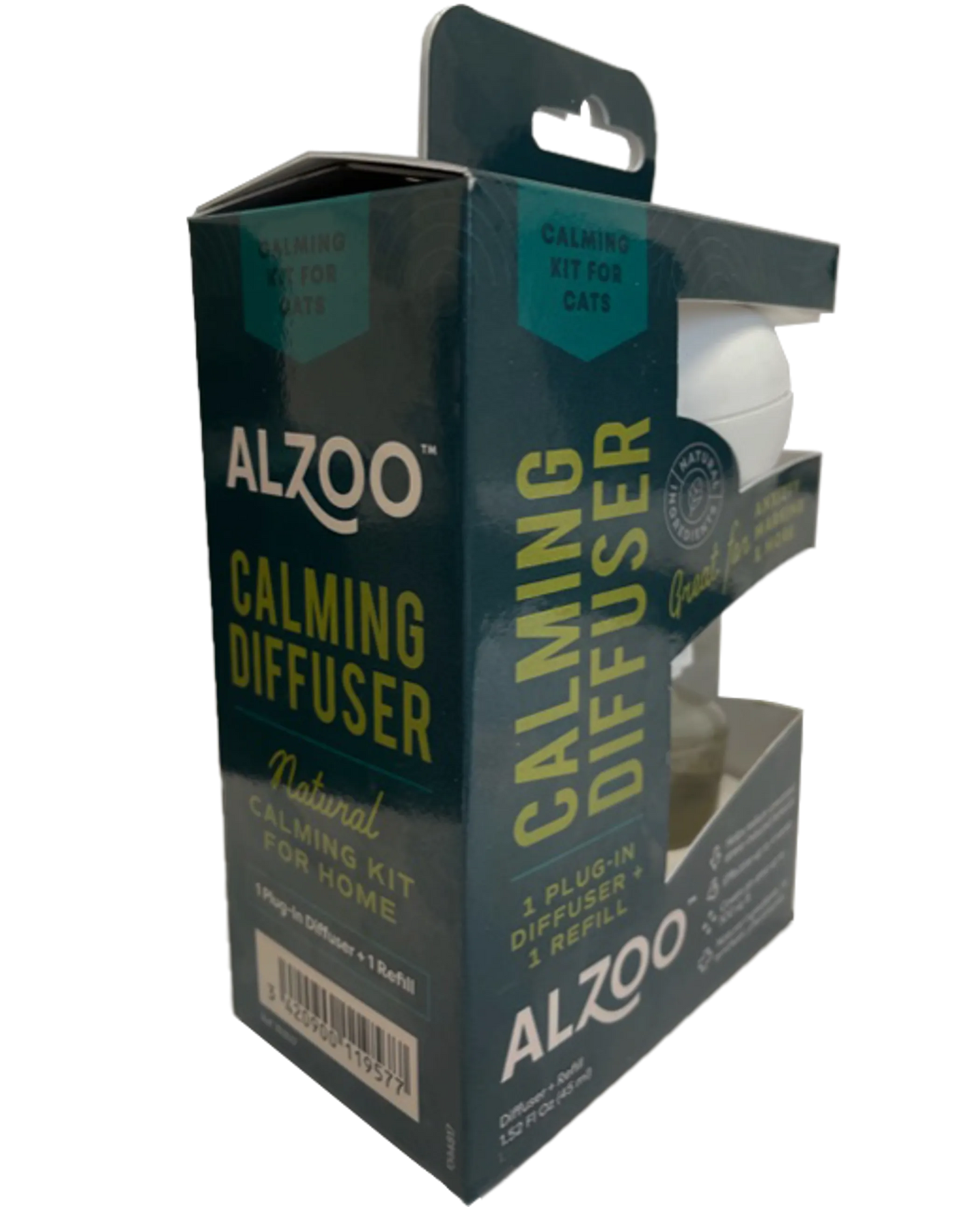 ALZOO Plant-Based Calming Plug-in Diffuser Kit for Cats